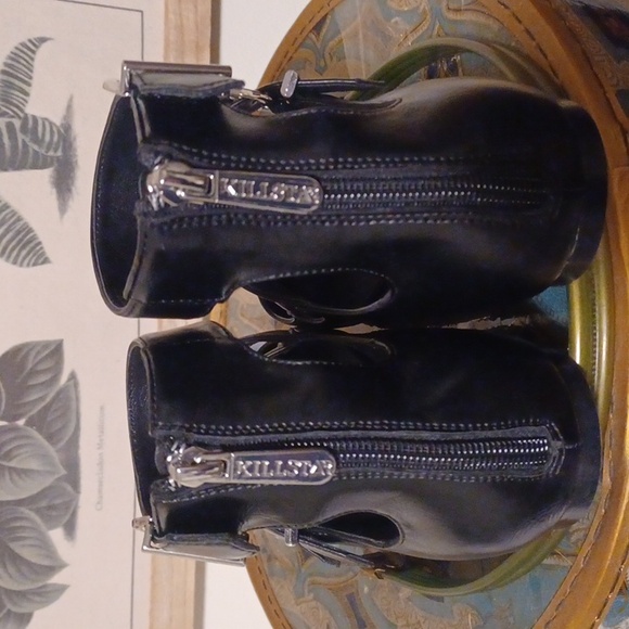 Killstar Cresent Moon Flats Sz 9 - Picture 3 of 5